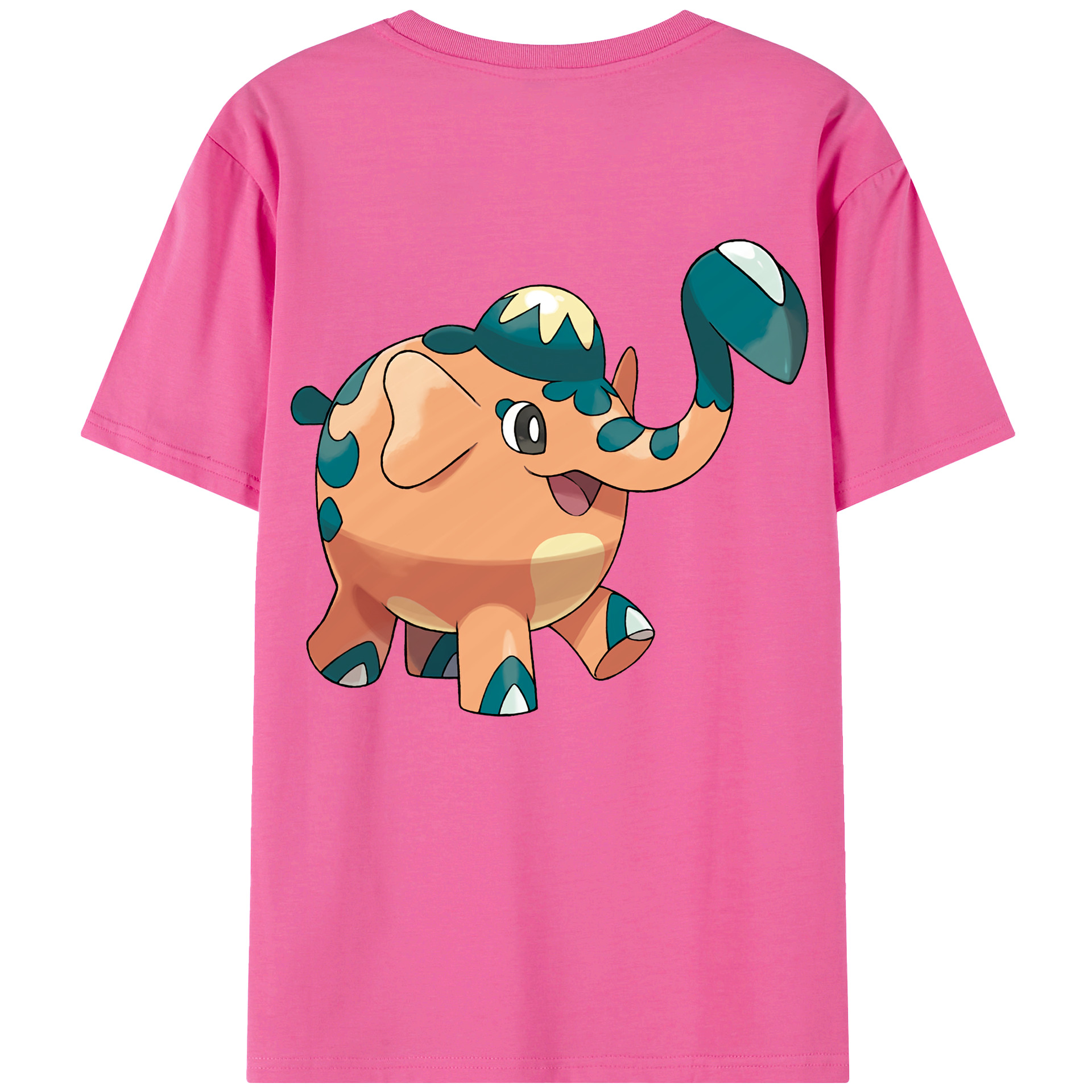 （画像用） ポケットモンスター Pokémon レディース半袖Tシャツ(バックプリント)